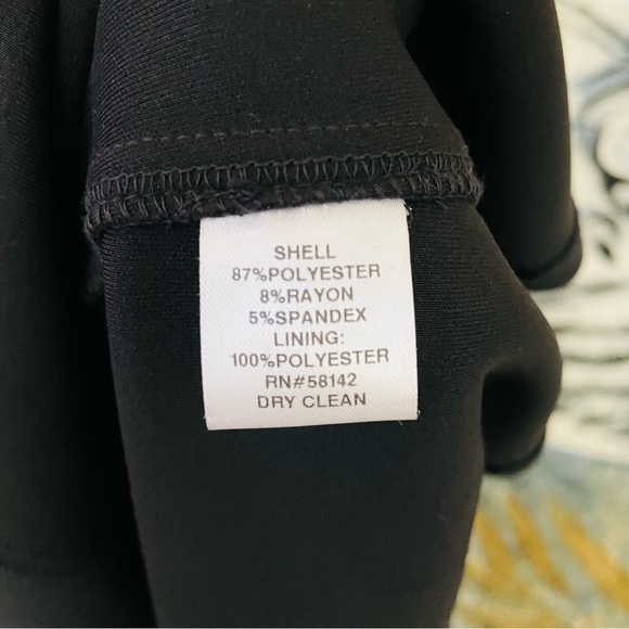 Maggy London Women Size 10 Black Sleeveless Dress A Line Zip Classic Party NWT - Picture 12 of 12